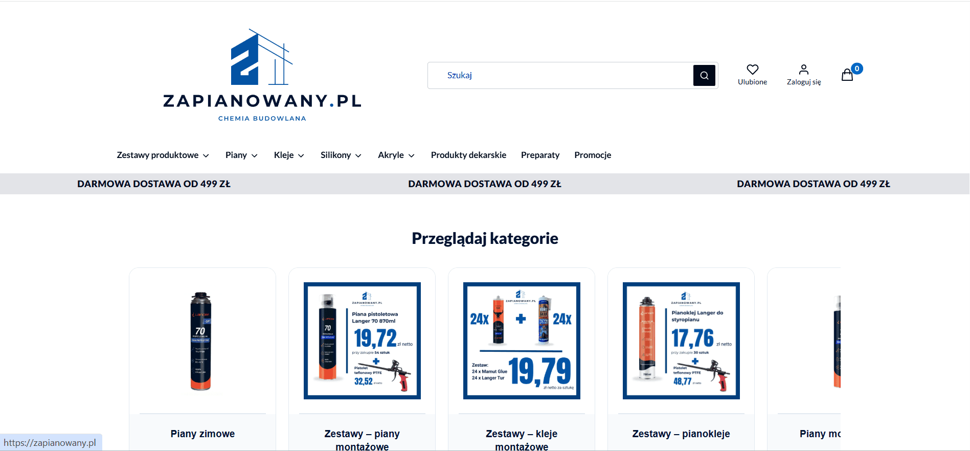 Zapianowany.pl - Sklep internetowy